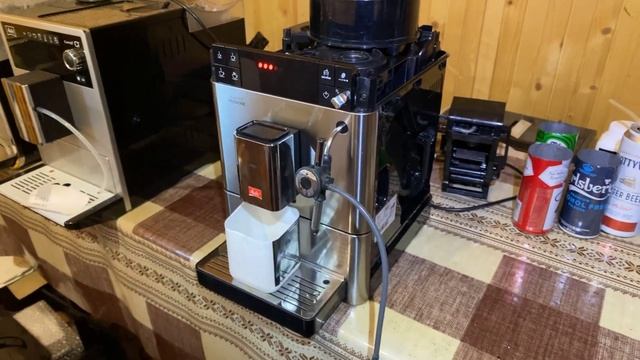 Очищает ли таблетка кофейную систему? Автоматическое удаление кофейных масел. Мелитта Passion.