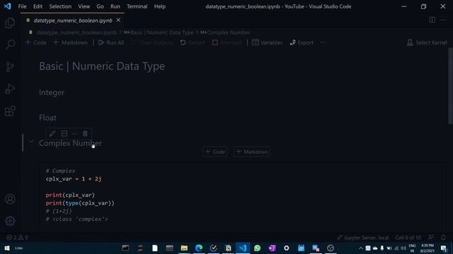 11. Data Types In Python | Int | Float | Complex Number | Boolean смотреть онлайн