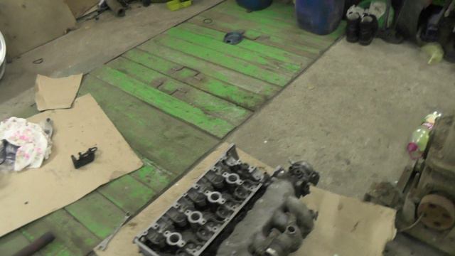 Замена ГБЦ на змз 405 (прогорел клапан) смотреть онлайн