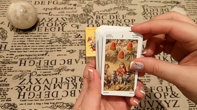 Таро Сказки Леса. Обзор+бонус Совет карт. Mini Tarot Fairy. смотреть онлайн