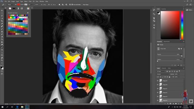 Tutorial WPAP - Adobe Photoshop CC 2015.5 смотреть онлайн