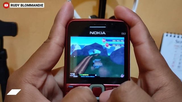 Symbian OS Nokia e63 | Main Game Balapan Truk | play the racing game "Farm Truck Racing" Java Games смотреть онлайн