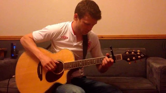 Мелодия на гитаре для новичков .Easy acoustic gutiar melodie│ смотреть онлайн