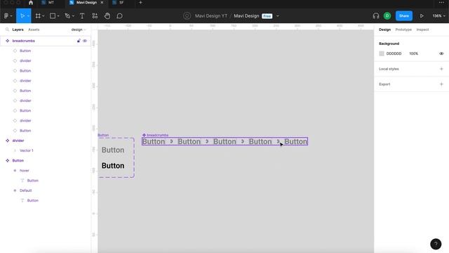 How to Create WEBSITE BREADCRUMBS in Figma (Prototyping Tutorial) смотреть онлайн