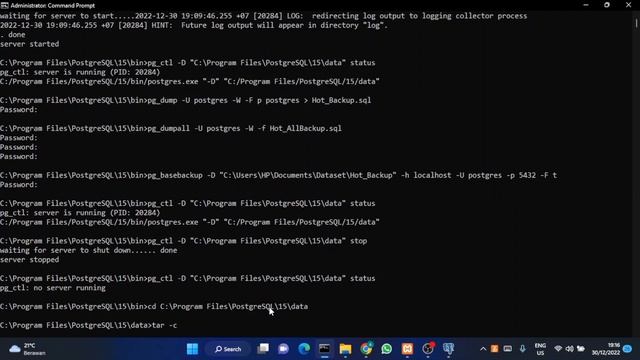 Demo Backup dan Recovery di PostgreSQL смотреть онлайн