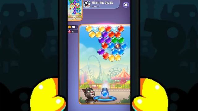 Talking Tom Bubble Shooter - Outfit7 Limited Level 13-16 Walkthrough смотреть онлайн