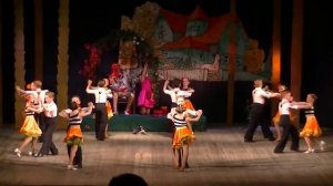 Оранжевые подтяжки. Концерт детских коллективов. ГТК Ритм.  Ансамбль Улыбка