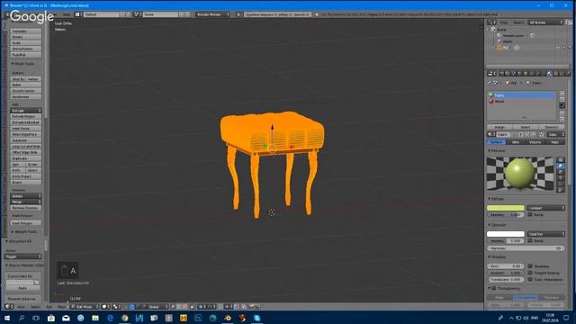Создание мебели для игры Second Life смотреть онлайн