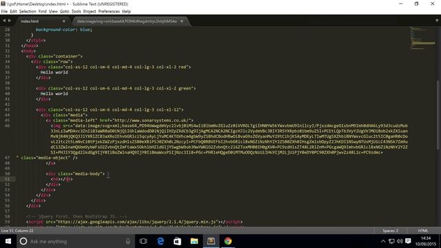 Bootstrap 4 Tutorial 9 - Media Objects смотреть онлайн