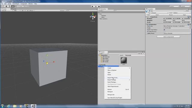 Blender to Unity Tutorial - Import with Textures смотреть онлайн