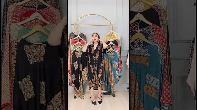 MODEL BAJU BATIK SEMI KAFTAN TERBARU 2023 смотреть онлайн