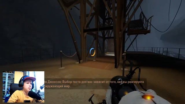 Прохождение нижних уровней Portal 2 |6| смотреть онлайн