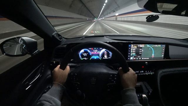 2023 TOYOTA CROWN CROSSOVER Dualboost HEV POV Night Drive