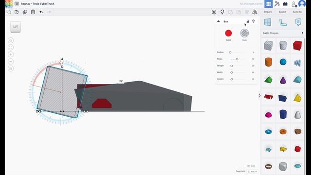 #TinkerCad | Design a Tesla CyberTruck 3D Model смотреть онлайн