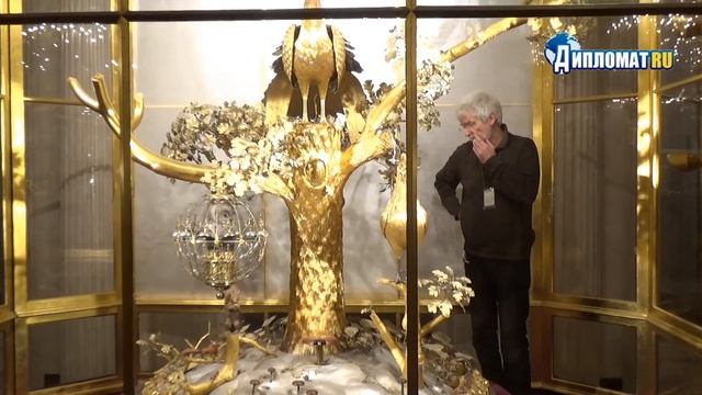 Знаменитые часы "Павлин" в Эрмитаже смотреть онлайн