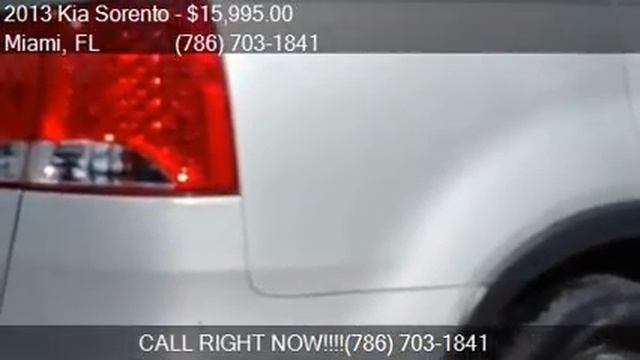 2013 Kia Sorento EX for sale in Miami, FL 33135 at Auto Unio смотреть онлайн
