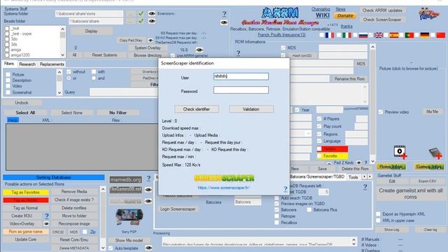 ARRM : How to authenticate on ScreenScraper from ARRM смотреть онлайн