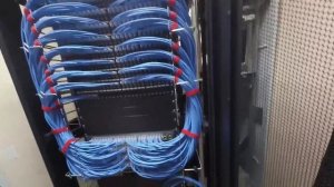 Монтаж патч панели. СКС. Hyperline