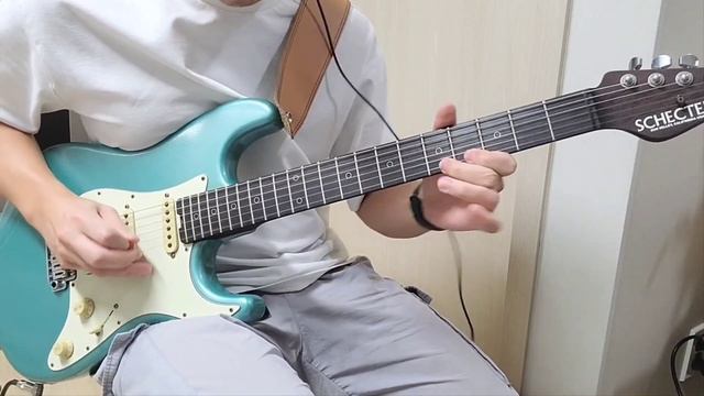 Schecter USA Nick johnston signature HSS sound demo смотреть онлайн
