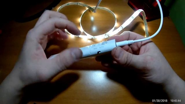 Светодиодная лента с датчиком движения из КИТАЯ смотреть онлайн