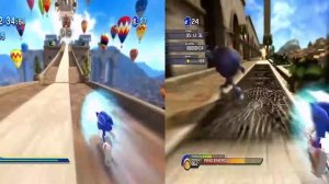 Sonic Generations VS Sonic Unleashed (дополнительные материалы)