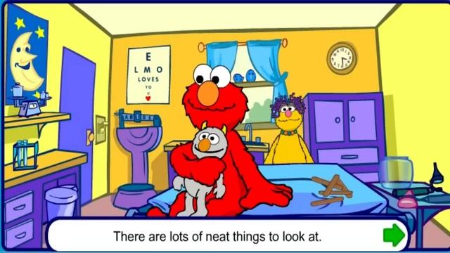 Elmo Goes to the Doctor - Sesame Street Games - PBS Kids смотреть онлайн