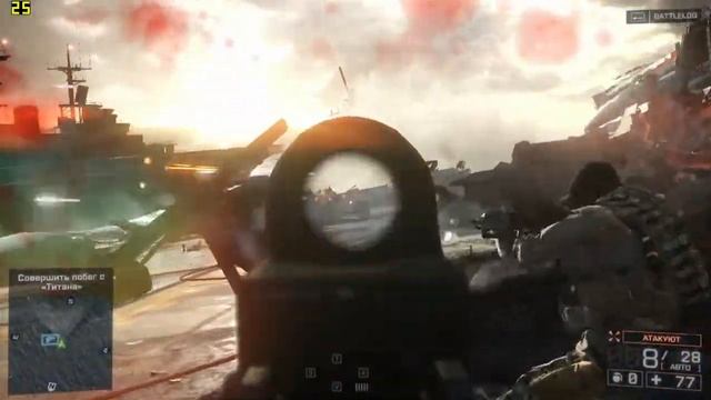 Battlefield 4 gameplay on PC [PART 3 - South China Sea] / Low graphics / Dell N5520 Laptop смотреть онлайн