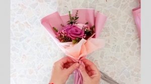 DIY. Мыловарение ❤️ Упаковка букета.