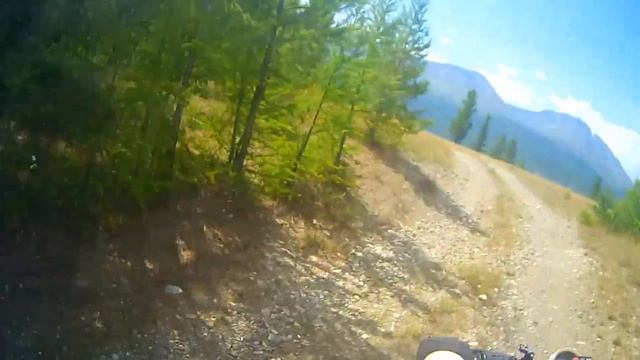 По Алтаю на мотоцикле Восход 3м 01 смотреть онлайн