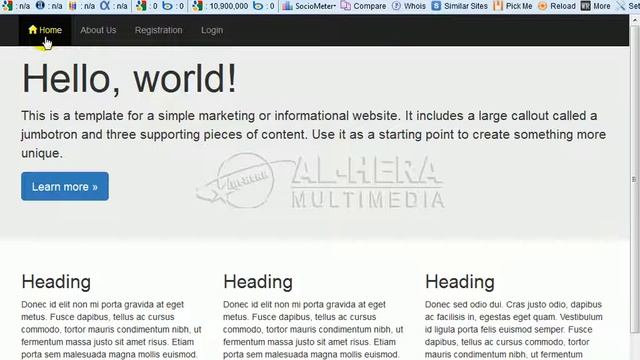 22 Designing set aboutus page continue || Bangla Codeigniter Framework Tutorial смотреть онлайн