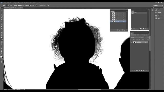 Video Tutorial Adobe Photoshop - How to Alpha Channel by Photo Editor Company. смотреть онлайн