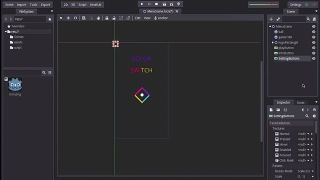 Godot Engine Tutorial: Creating Mobile Game Menu
