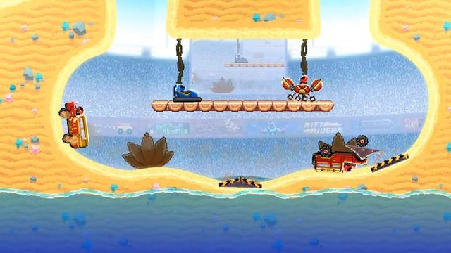 обзор игры Drive Ahead! смотреть онлайн