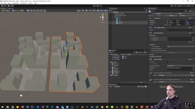 GAME3004 - W2022 - Week 2 - Part 2 - Lab 1 - Importing Models into Unity and First-Person Controlle смотреть онлайн