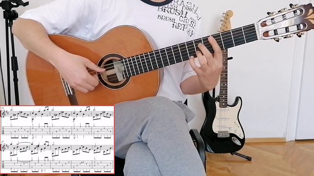 CAN'T HELP FALLING IN LOVE / Fingerstyle Classical Guitar Cover смотреть онлайн