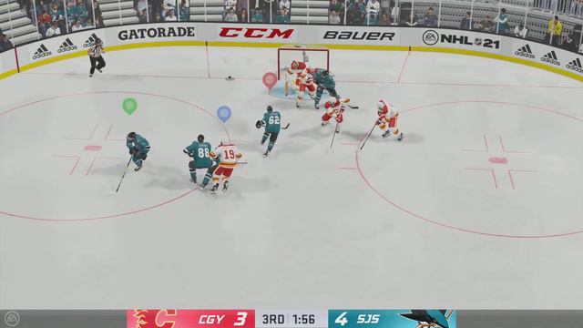 NHL 21 Deflect Goal смотреть онлайн