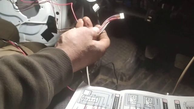 Установка автомобильной сигнализации(SHER-KHAN MAGICAR 1A) ЛАДА ГРАНТА..ЧАСТЬ 3 смотреть онлайн