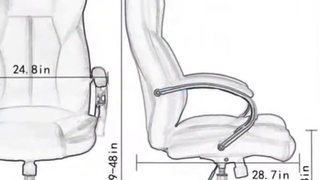 Task Rolling Swivel Stool High Back Executive Chair with Lumbar Support смотреть онлайн