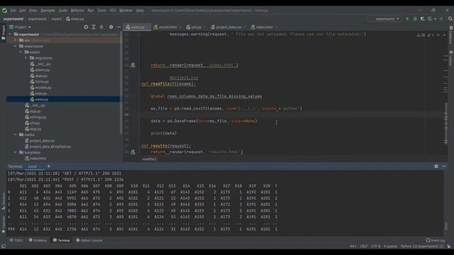 Django and ChartJS data visualization reading from csv file | Data Science project смотреть онлайн