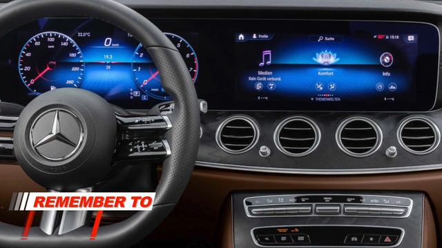 2021 Mercedes E-Class Coupe Cabriolet CAPACITIVE Steering Wheel Detailed смотреть онлайн