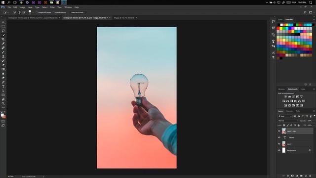How To Make Professional Instagram Stories In Photoshop | Adobe Photoshop Tutorial 2017 / 2018 смотреть онлайн