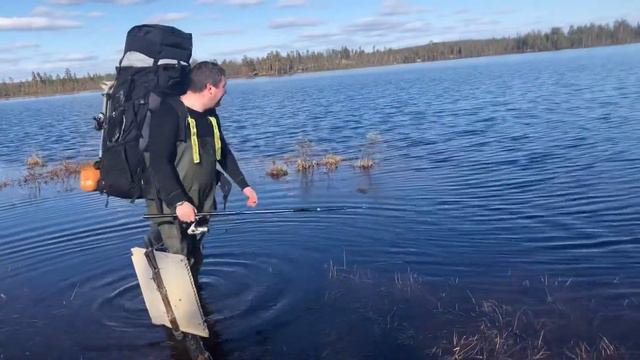 Рыбалка на Кольском. Брод на Солозере. Май 2019 смотреть онлайн