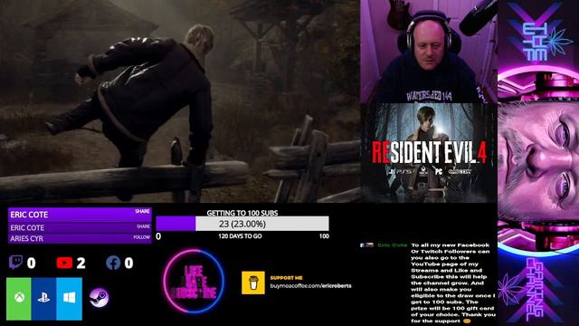 RESIDENT EVIL 4 REMAKE DONT BE SCARED JOIN THE STREAM смотреть онлайн