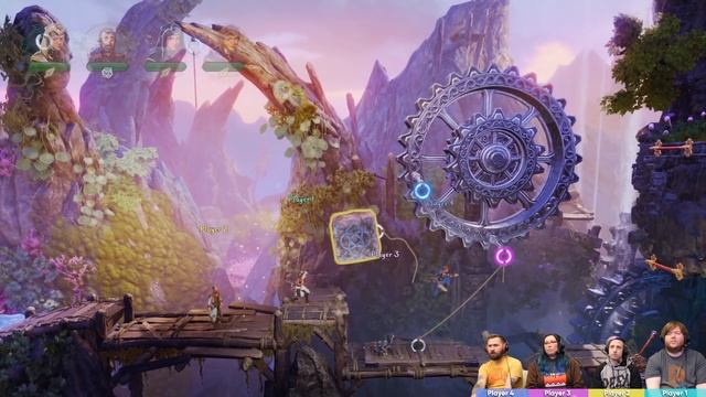 Trine 4 - #2 - DADDY I MADE A MISTAKE!! (4-Player Gameplay) смотреть онлайн