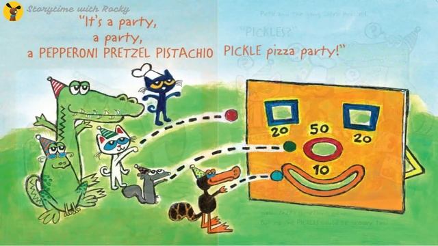 Kids Book Read Aloud: Pete the Cat and the PERFECT PIZZA PARTY| NYT Best Seller | Bedtime story смотреть онлайн