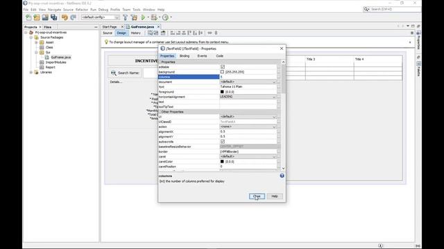 Part 1 GUI Designing - OOP CRUD operations using JAVA, MySQL and IReport (JasperReport) смотреть онлайн