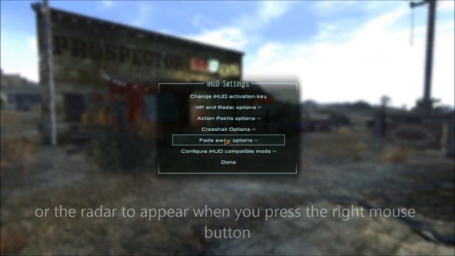 Fallout NV Mod: Immersive HUD (iHUD) смотреть онлайн