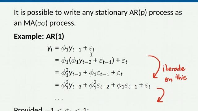 ARIMA models: non seasonal AR and MA models (Part 3-4) смотреть онлайн
