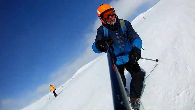 Горные лыжи в Кировске, Хибины 2019. смотреть онлайн