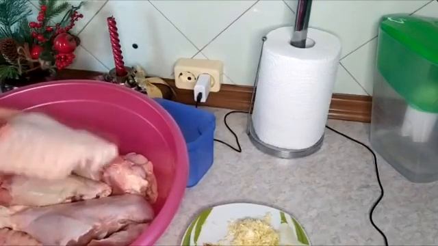 Мариную мясо.Запекаю индейку. смотреть онлайн